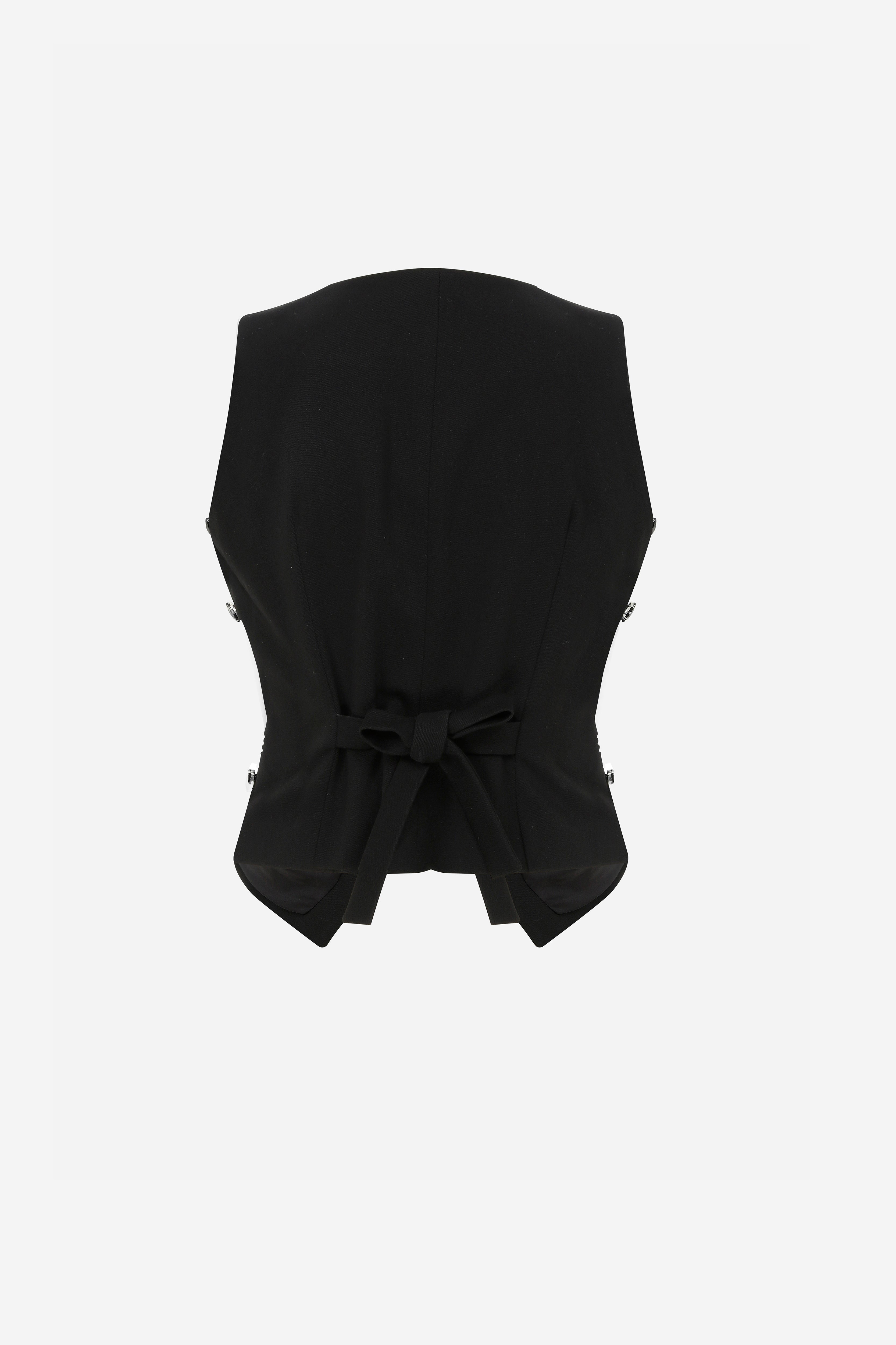 NUIT - STONE EMBROIDERED WAISTCOAT