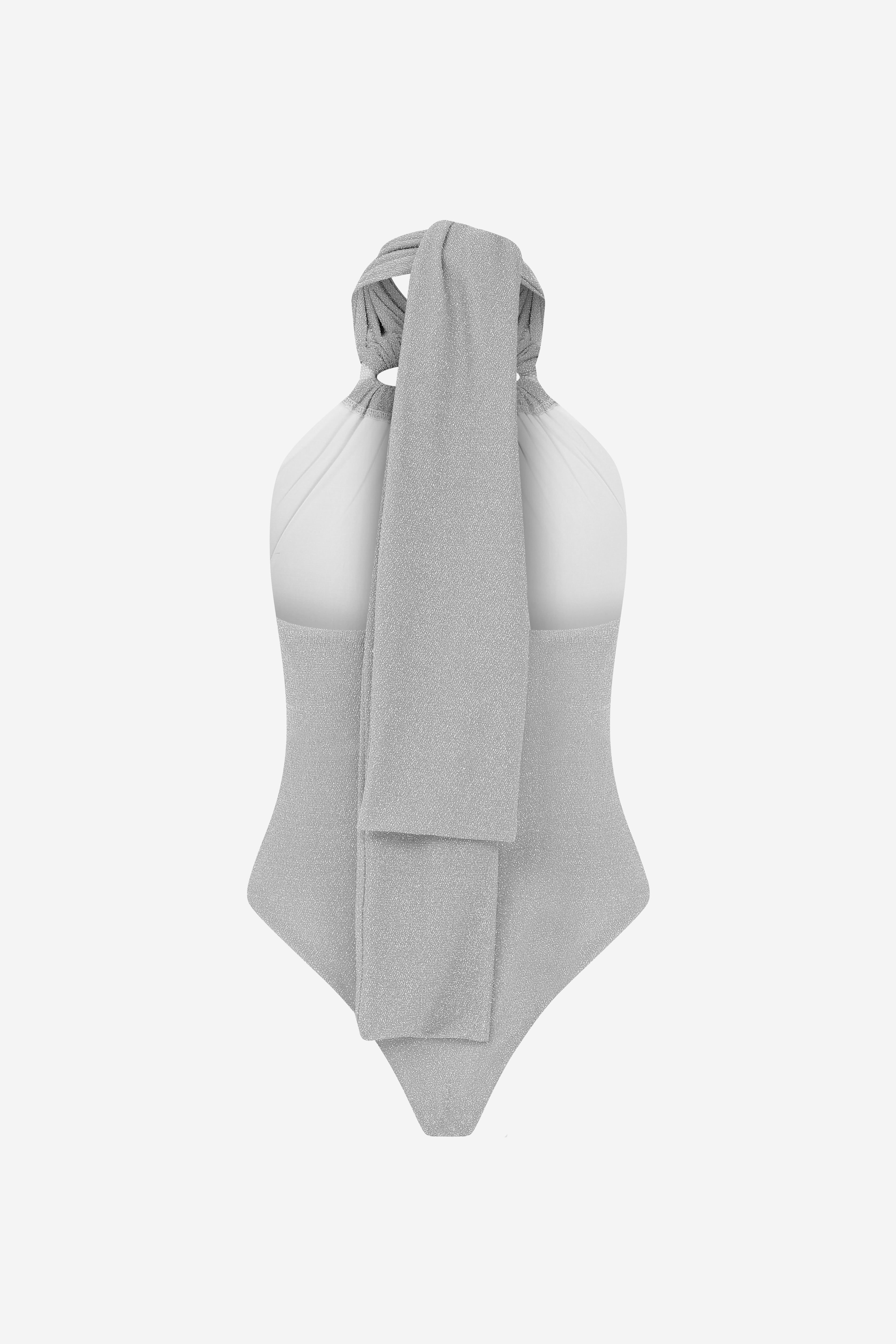 VAL-BODY WITH HANDMADE ACCESSORIES IN SILVER