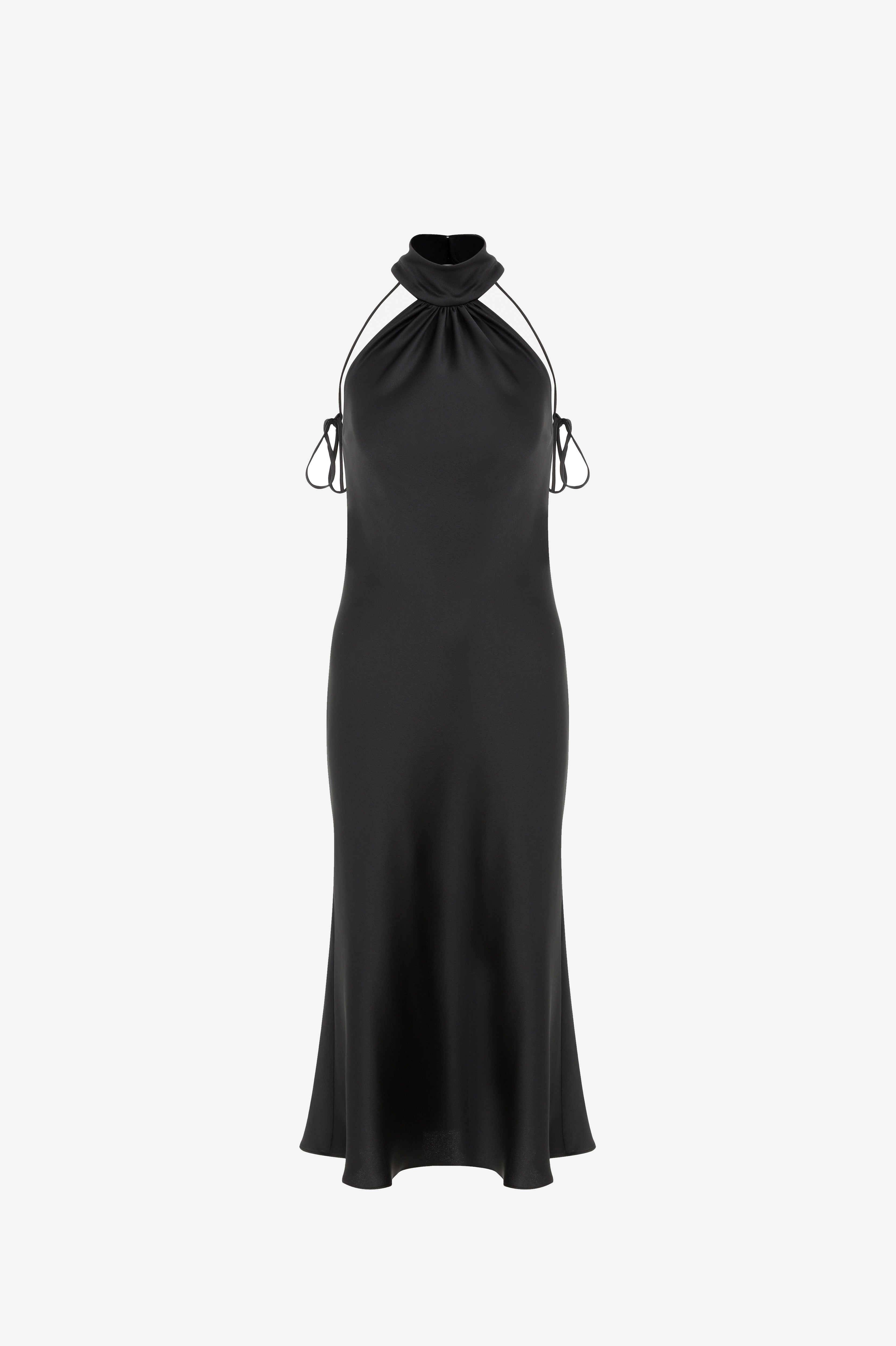 VENUS - MIDI DRESS WITH OPEN BACK