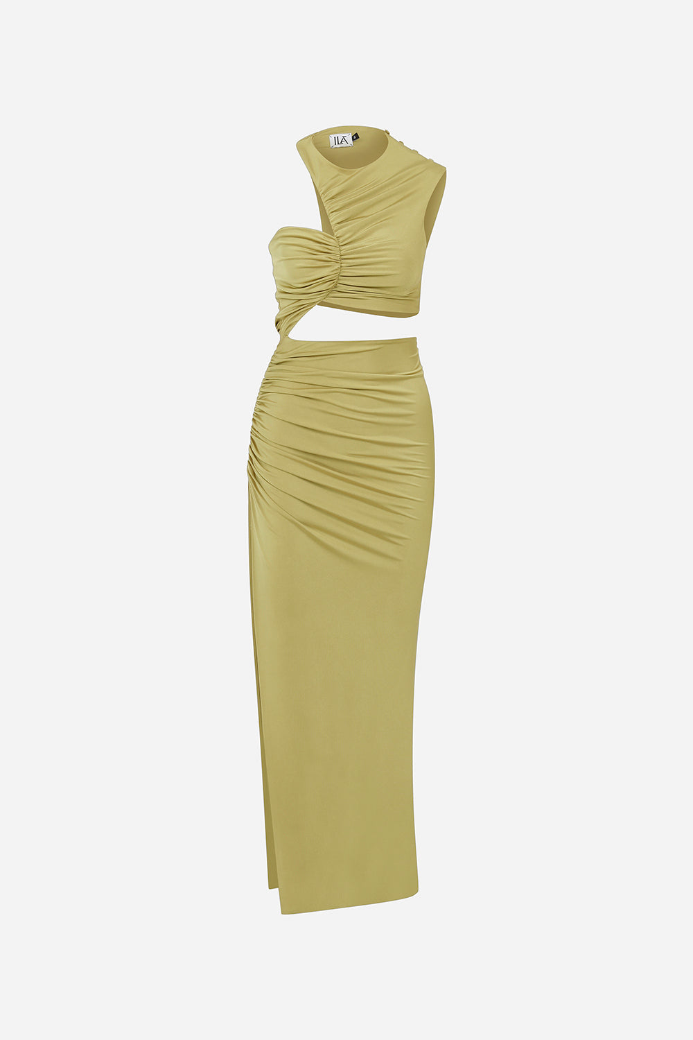 BLAIR - JERSEY DRESS WITH SIDE SLIT