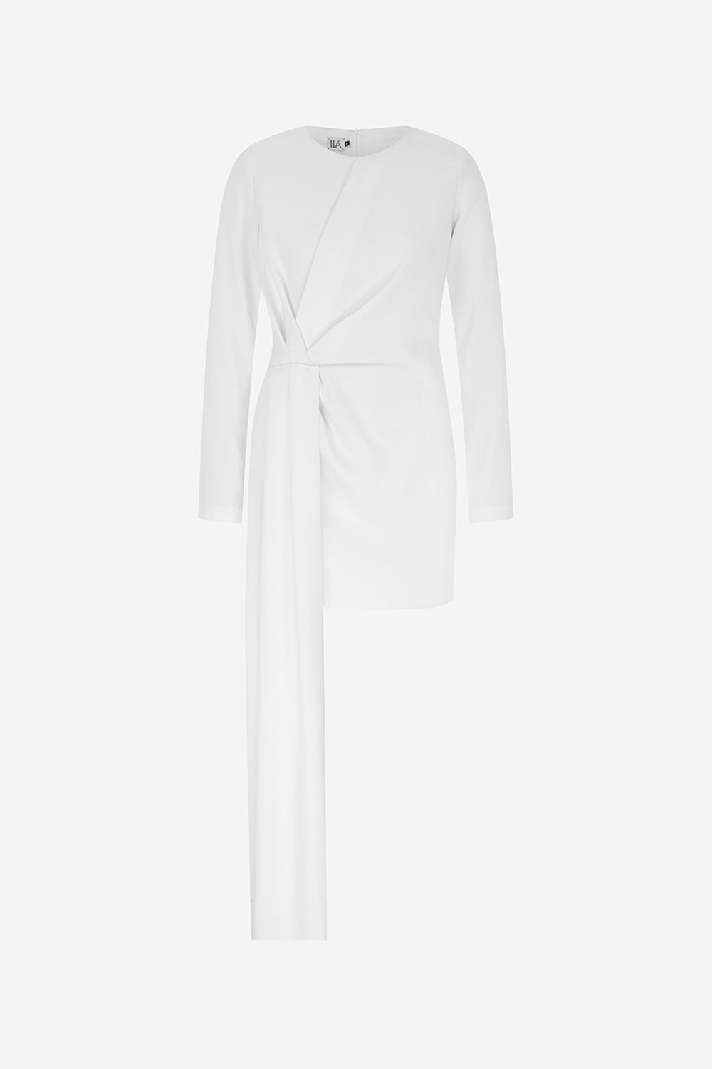 LULU-MINI DRESS WITH DRAPPED DETAILS