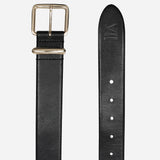 ILA - Leather Belt with Gold Buckle