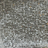 Sera-High Neck Beaded Mini Dress