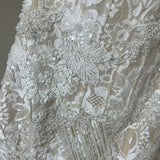 Skye - Strapless Lace Dress With Hand-Beaded Appliqué Detail