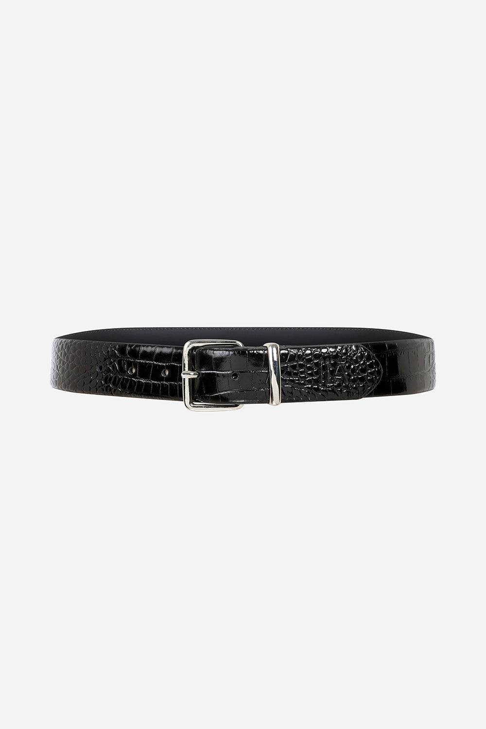 ILA Croco Leather Belt