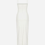 Duffy - Midi Dress With Hand Stitched Mirrors