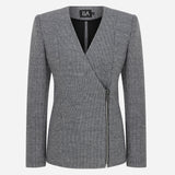 Elena - Knitted Wool Blend Blazer