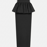 Rachel - Peplum Detaylı Midi Etek