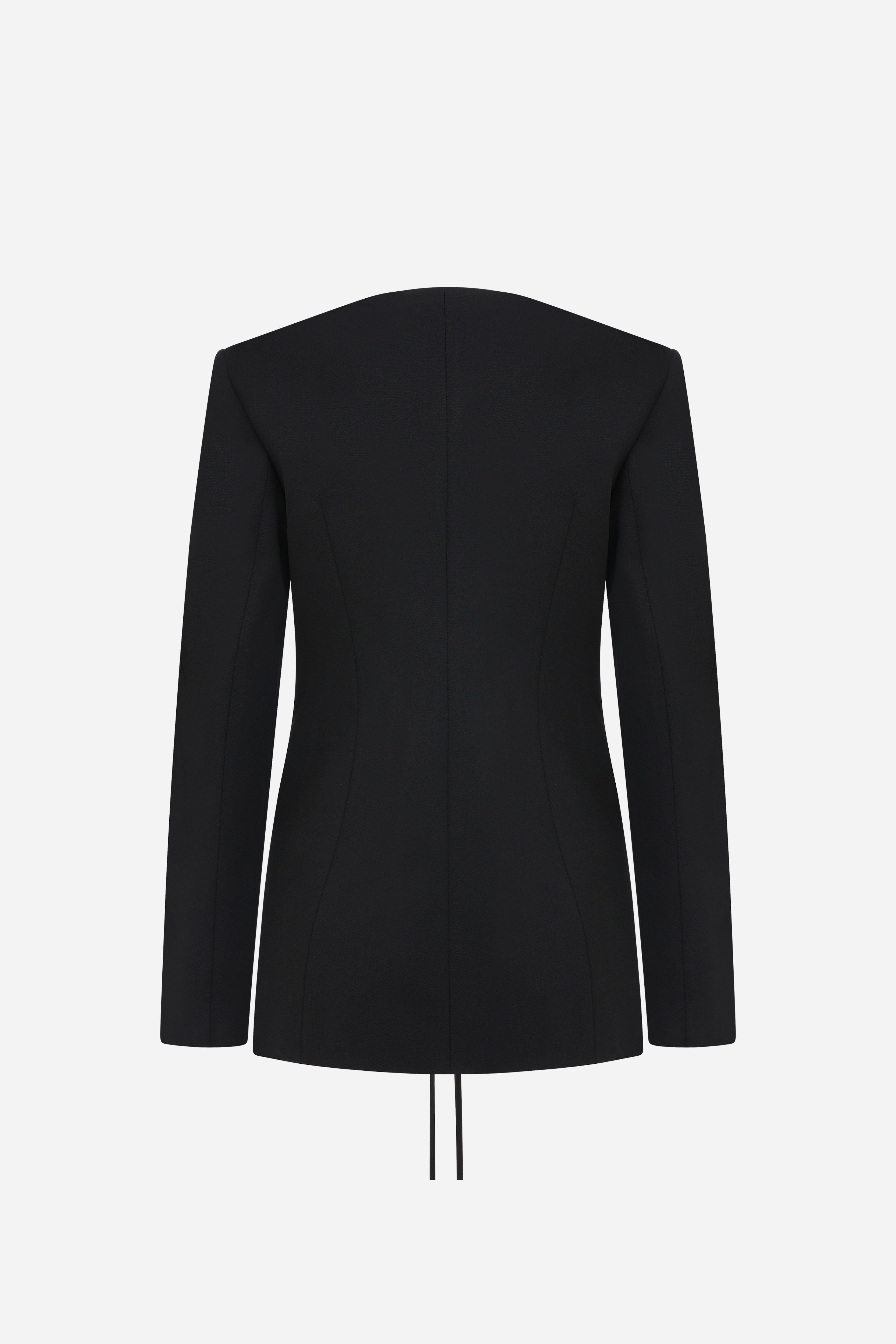 LINDA -BLAZER WITH CUTOUT DETAILS IN FRONT