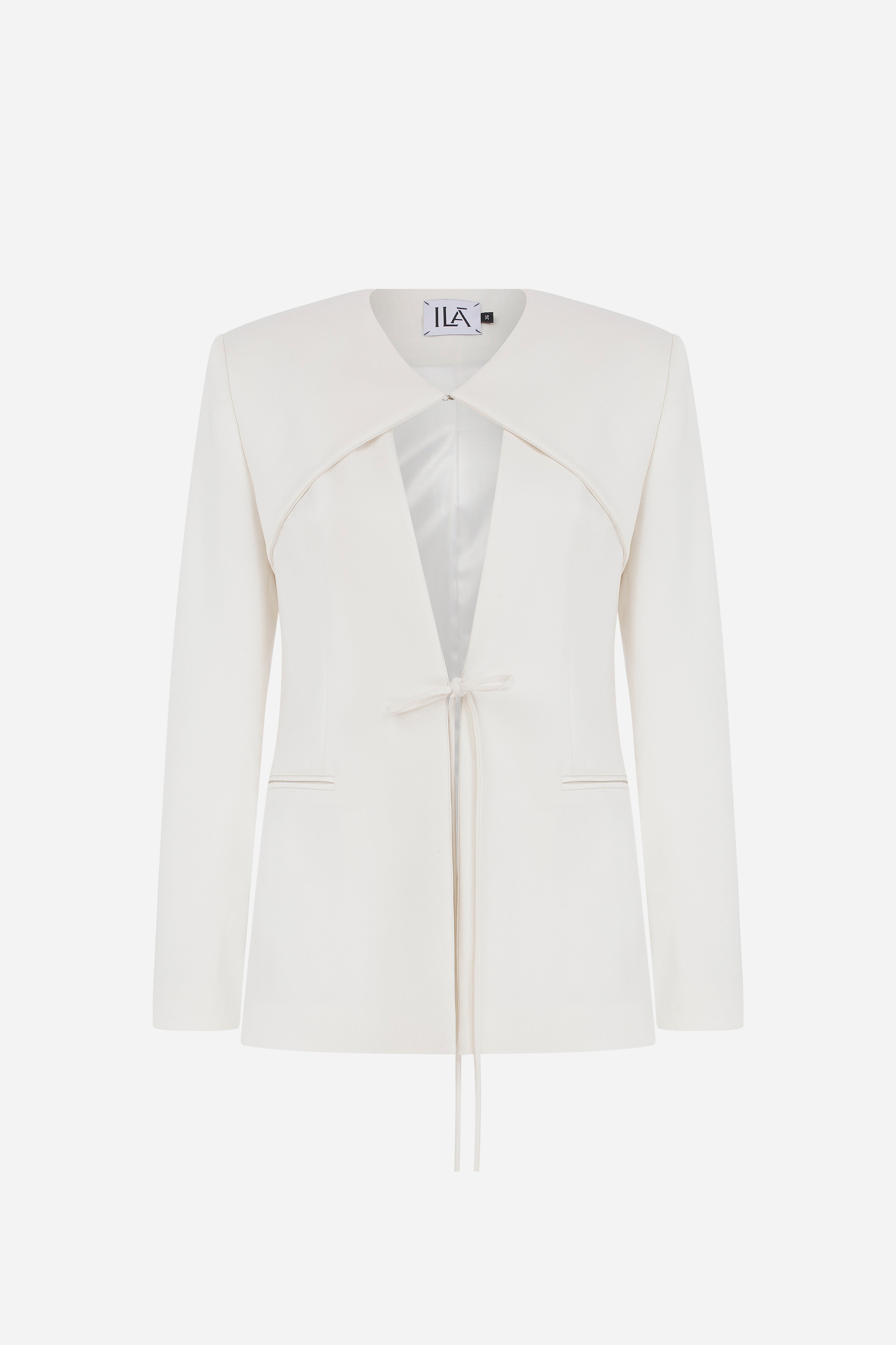 LINDA -BLAZER WITH CUTOUT DETAILS IN FRONT