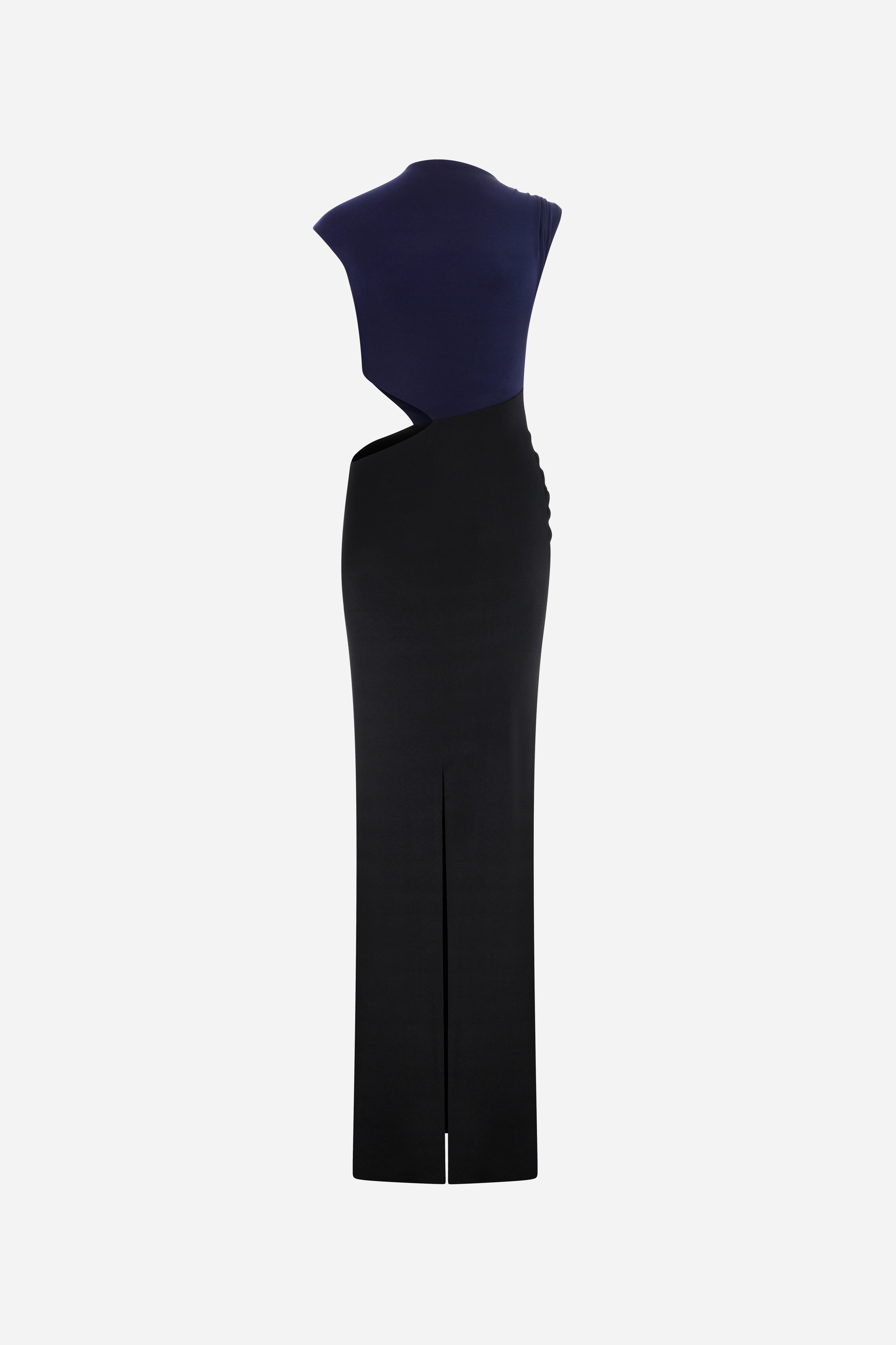 IRMA - CUTOUT MAXI JERSEY DRESS