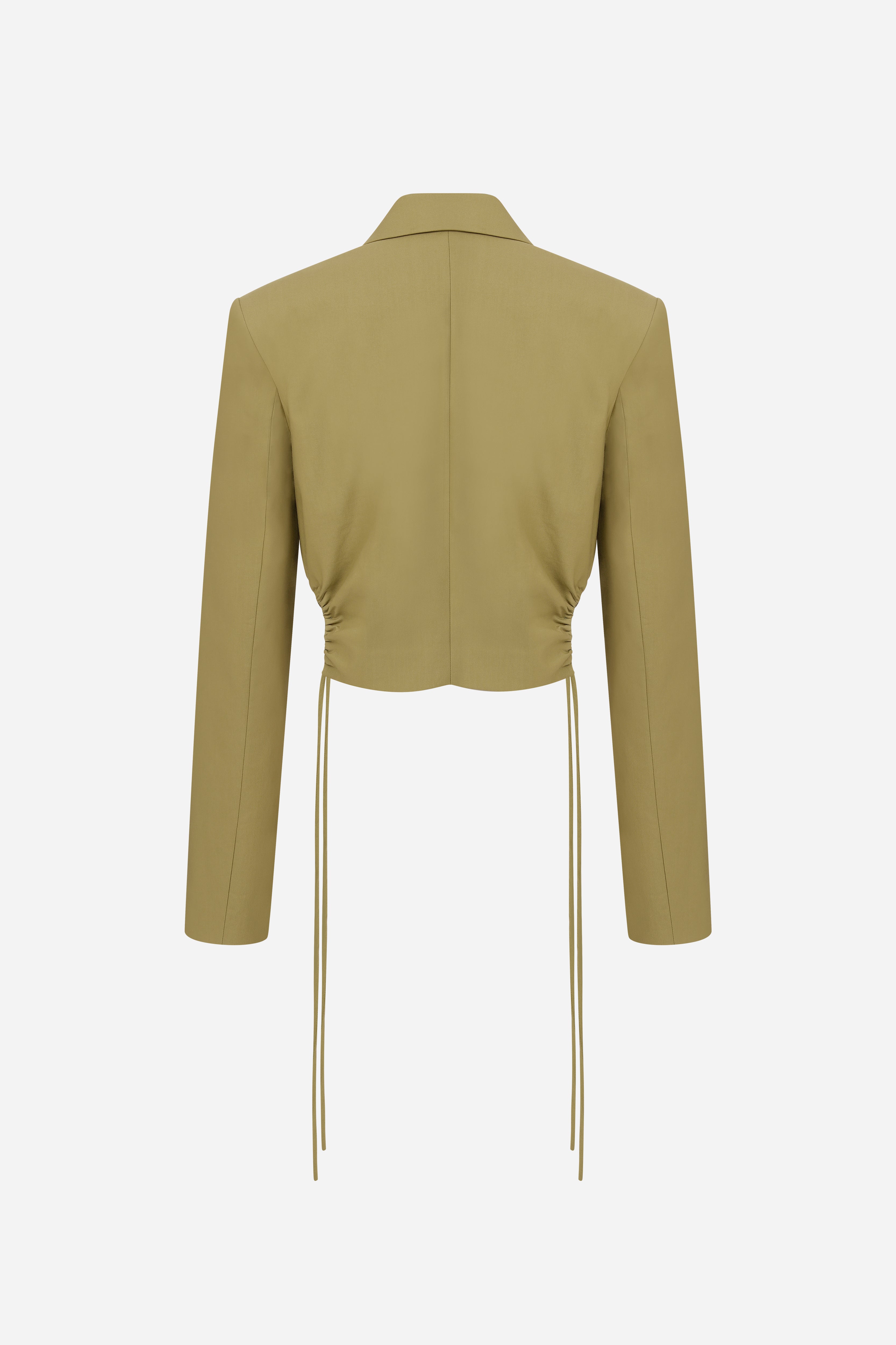 Ruth - Cropped Blazer With Side Details