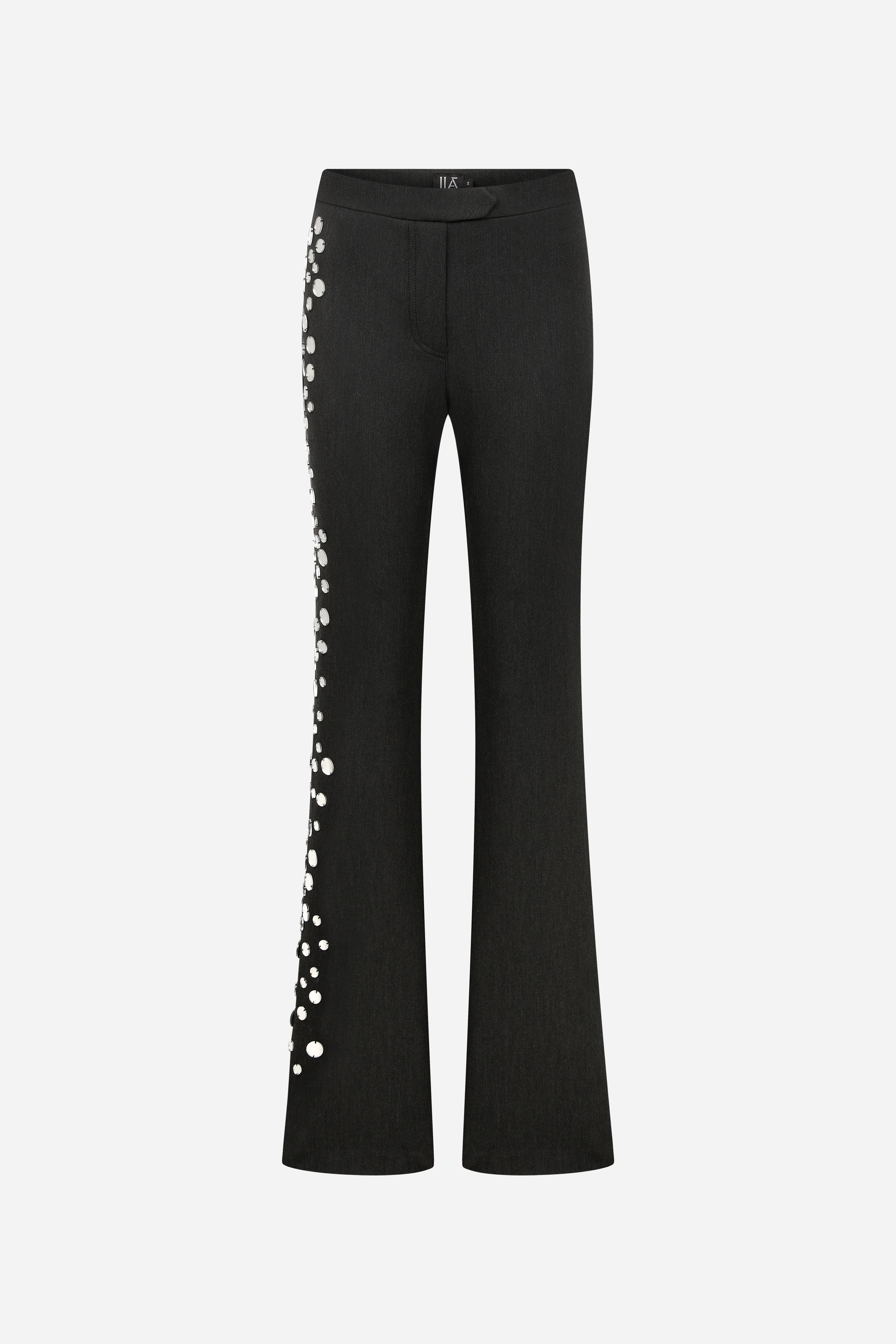 Nikki - Trousers With Mirror Details