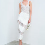 Ellie - U-Neck Hand-Embroidered Lace Body