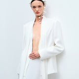 Sonia - Oversized Blazer with Scarf Detail