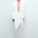 Sonia - Oversized Blazer with Scarf Detail