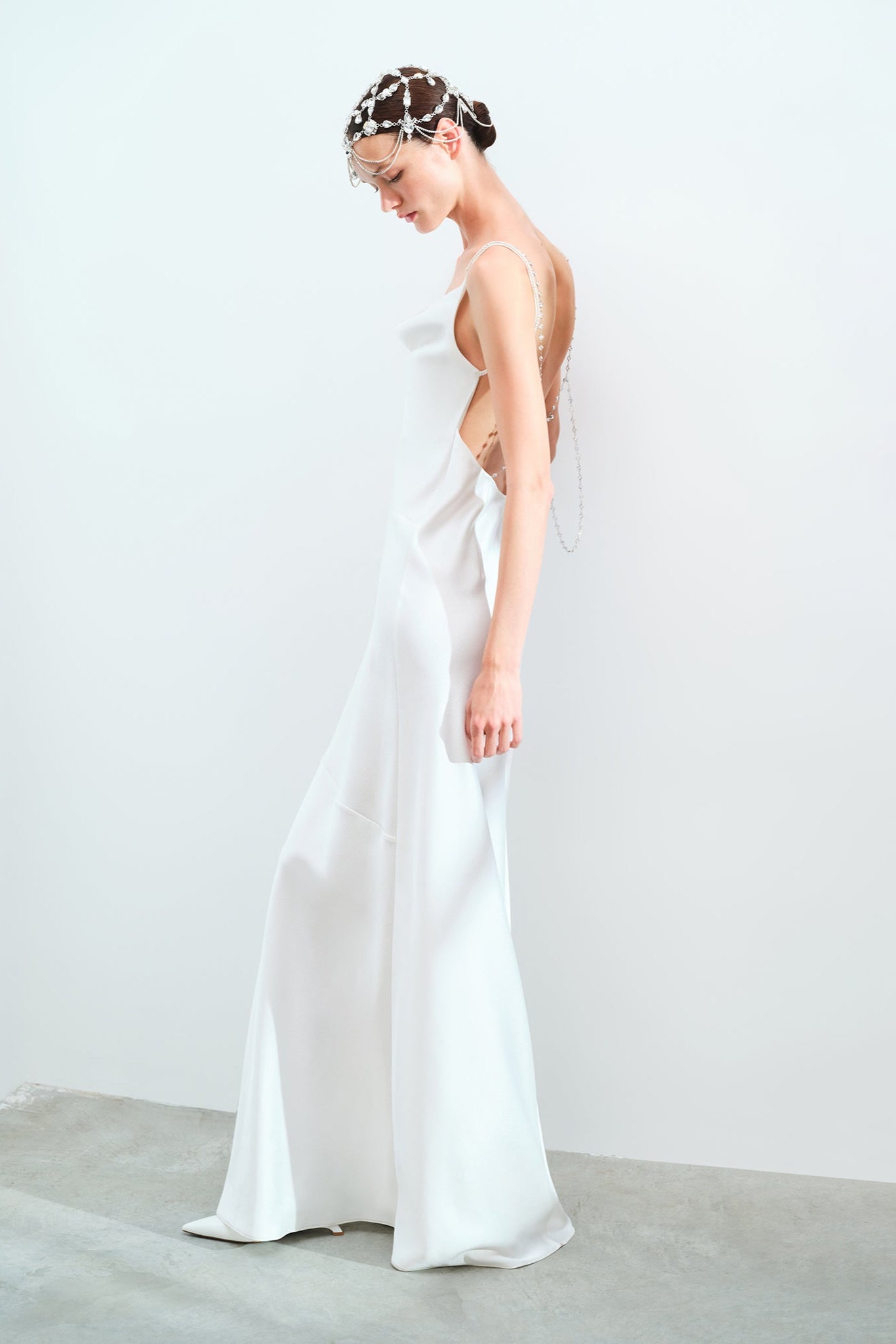 kaila cowl neck maxi dress Hilana Draped Cowl Neck Backless Maxi Dress - Black