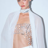 Sara - Crop Top With Accessories