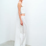 Jane - Double Pleated Tailored Trousers with Side Details