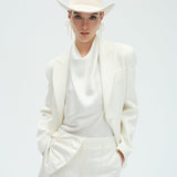 Poppy - Bow Detailed Tailored Trousers