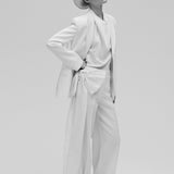 Shania - Beaded Fringe Detailed Tailored Blazer