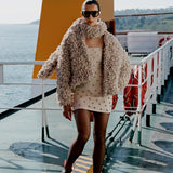 Tracey - Embellished Strapless Mini Dress