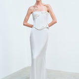 Selene - Applique Detailed Corset