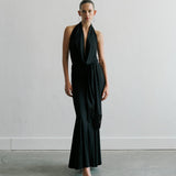 Asra - Cowl Neck Knitted Dress