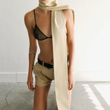 Lou - Tailored Pleated Mini Shorts