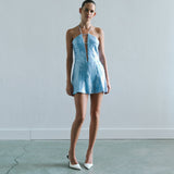 Emma - V Neck Sequin Mini Dress