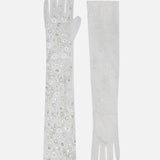 Eline - Floral Sequin Gloves