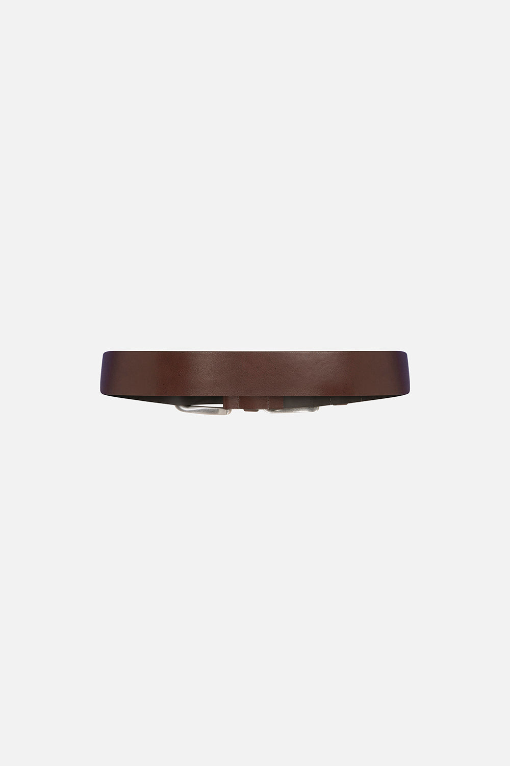 Bexa Double-Buckle Belt in Brown