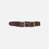 Bexa Double-Buckle Belt in Brown