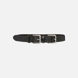 Bexa Double-Buckle Belt in Black