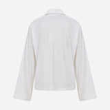 Hudson - Sequin Shirt with Zipper Detail