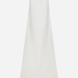 Arielle - Strapless Midi Dress With Long Train On The Back