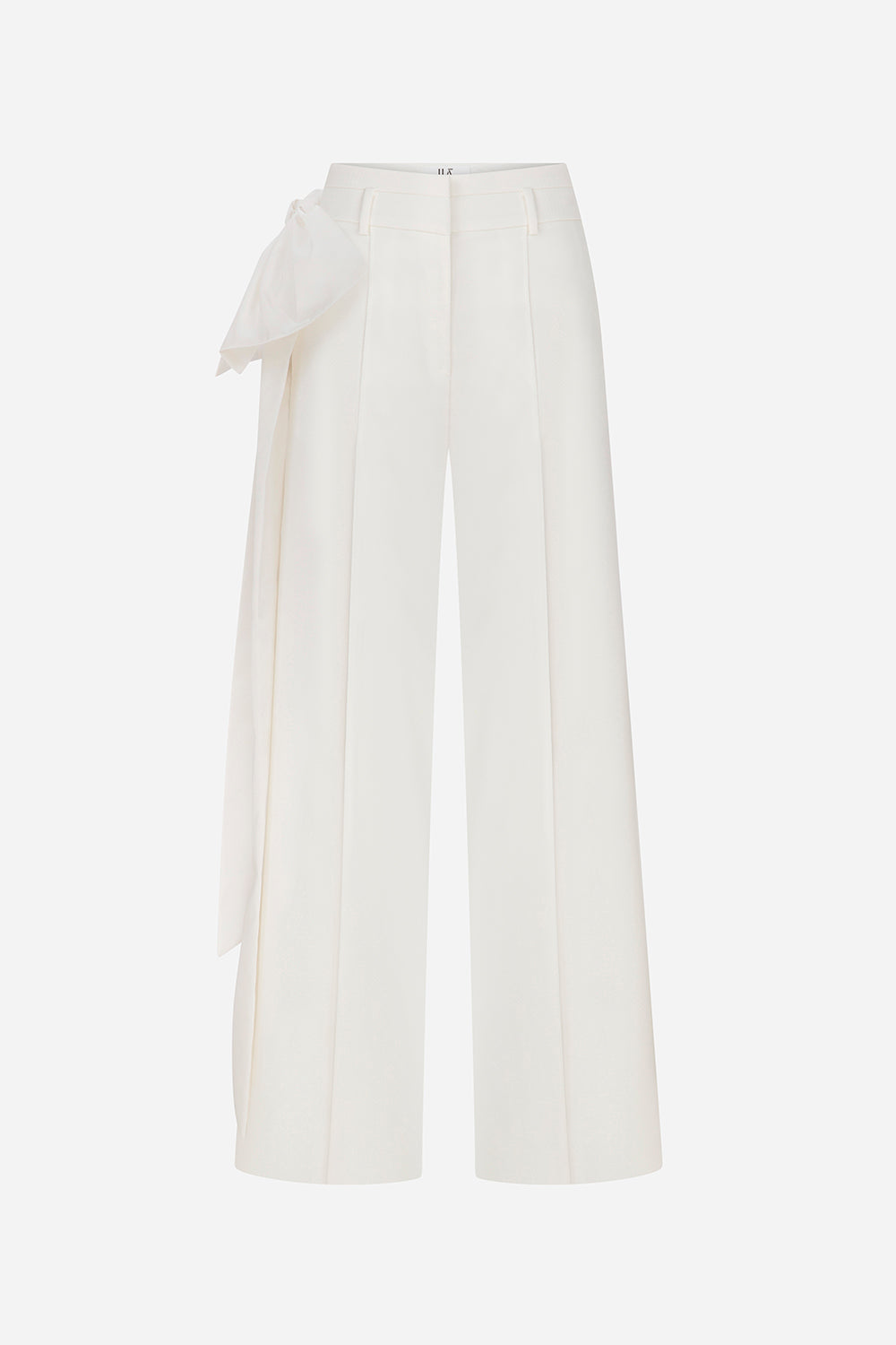 Poppy Bow Detailed Tailored Trousers - Main Image