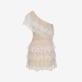 Vexa-Ruffled Mini Dress