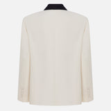 Pearl - Shawl Collar Blazer With Trim Detail