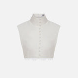 Ciel - Button-Detail Crop Top