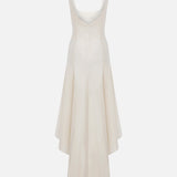 Soho - U-Neck Silk Shantung Dress