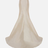 Lotus - Silk Dupion Skirt With Train Detail