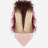 Tia - Ostrich Feather Detailed Body