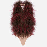 Tia - Ostrich Feather Detailed Body