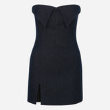 Cleo - Denim Mini Dress