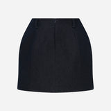 Jane - Constructed Mini Denim Skirt