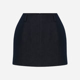 Jane - Constructed Mini Denim Skirt
