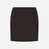 Siena - Embellished Mini Skirt with Front Slit
