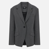 Morgan Oversized Blazer in Grey