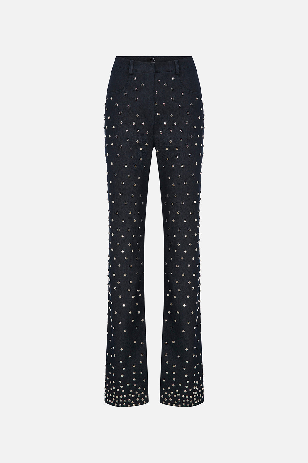 Loen Trousers with Accessory Detail in Indigo